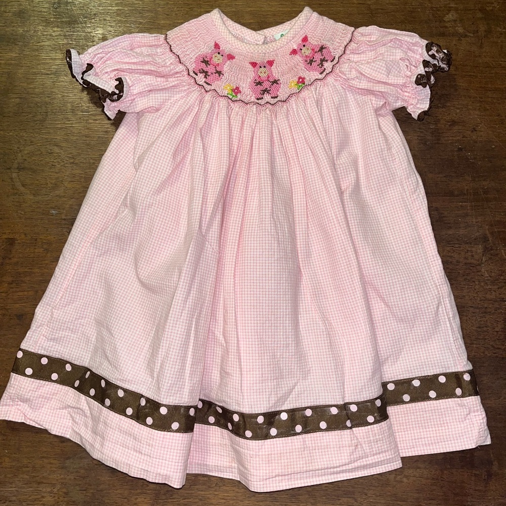 Smocked Pig Dress
